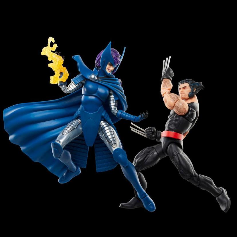 Marvel Legends Series Wolverine and Psylocke, 6" Comics Collectible Action Figures product image 1