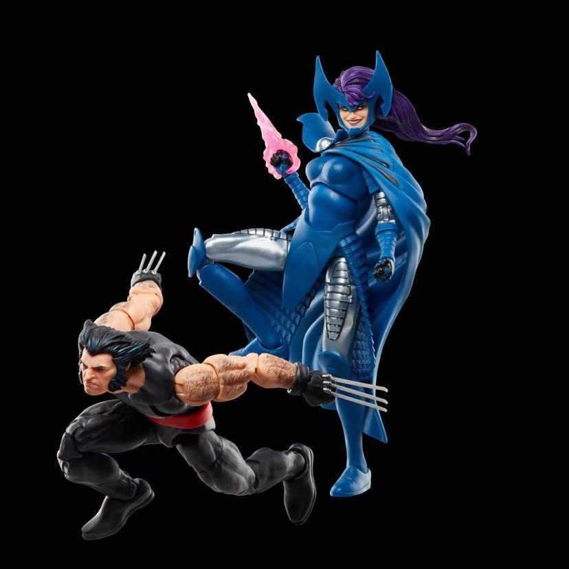 Marvel Legends Series Wolverine and Psylocke, 6" Comics Collectible Action Figures product image 1