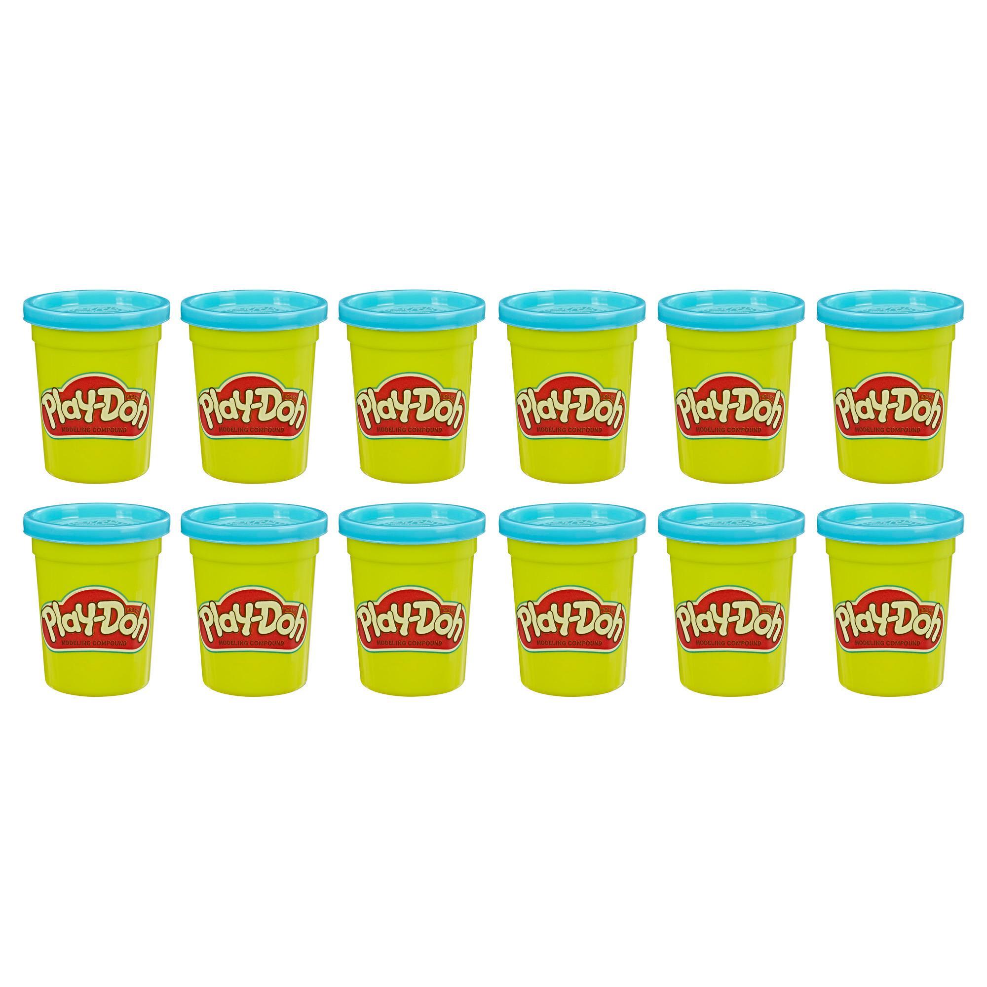Play-Doh Bulk 12-Pack of Blue Non-Toxic Modeling Compound, 4-Ounce Cans product thumbnail 1