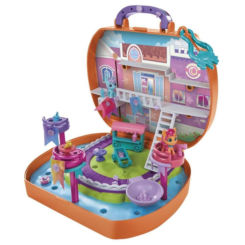 My Little Pony Mini World Magic Compact Creation Maretime Bay Toy - Portable Playset, Sunny Starscout Pony, Kids Ages 5+ product image 1