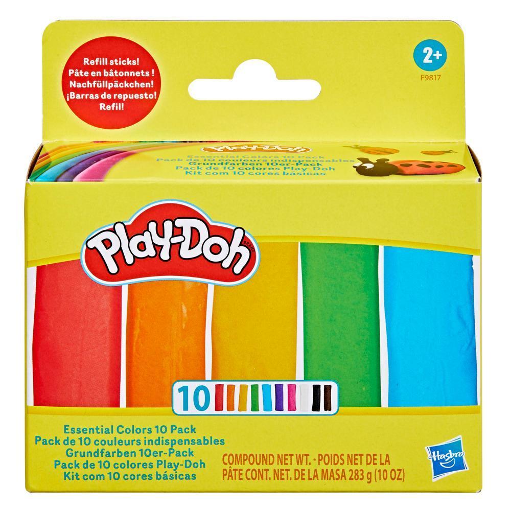 Play-Doh Essential Colors 10 Pack of Refill Sticks, Kids Arts and Crafts Toys, 2+ product thumbnail 1