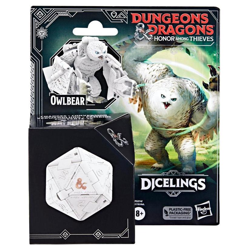 Dungeons & Dragons Honor Among Thieves D&D Dicelings Owlbear Collectible Action Figure product image 1