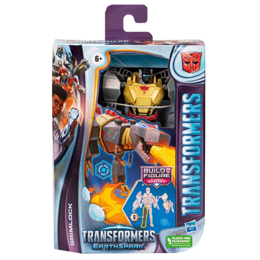 Transformers Toys EarthSpark Deluxe Class Grimlock Action Figure product thumbnail 1