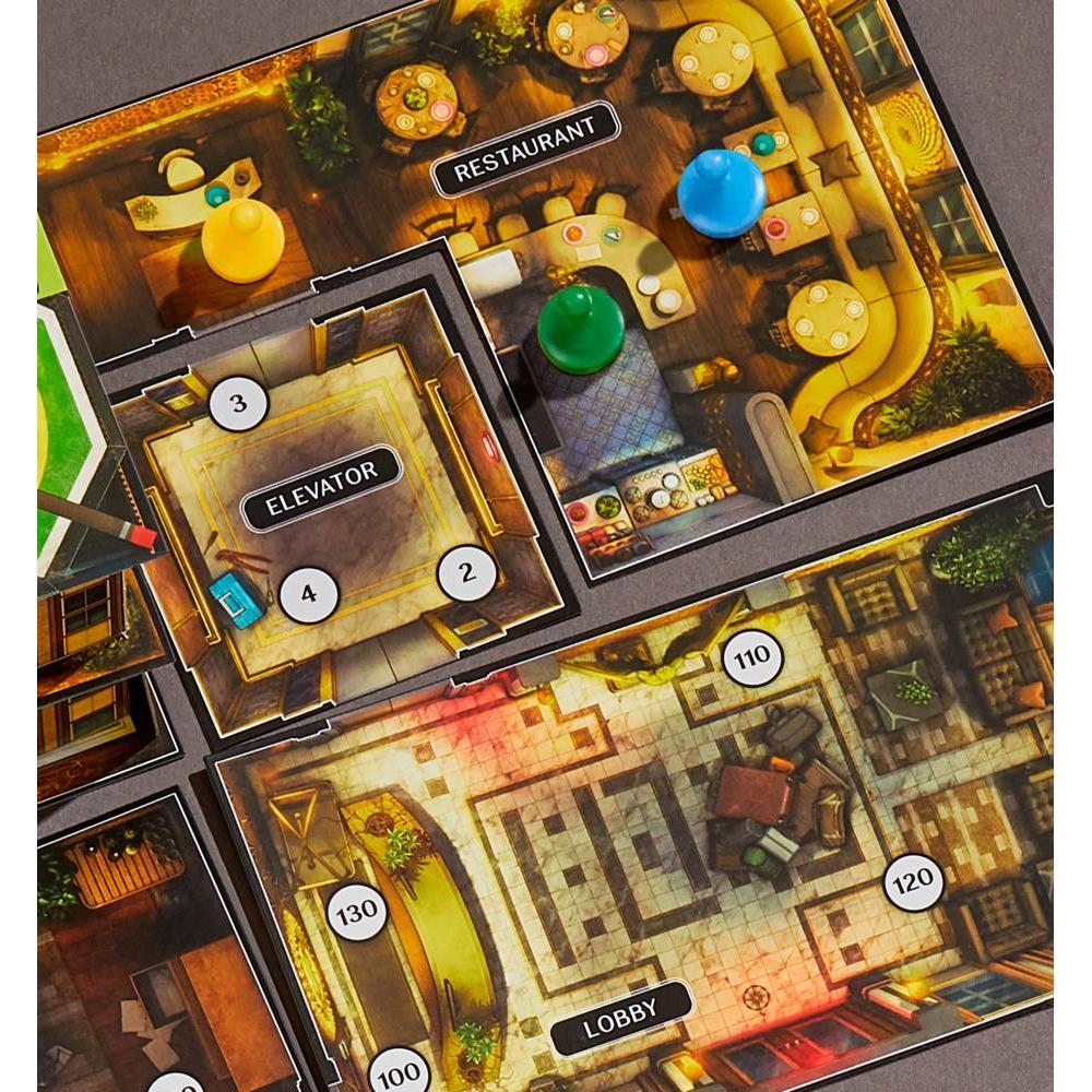 Clue Escape: The Midnight Hotel Board Game, 1-Time Solve Escape Room Games, Mystery Games, Ages 10+ product thumbnail 1