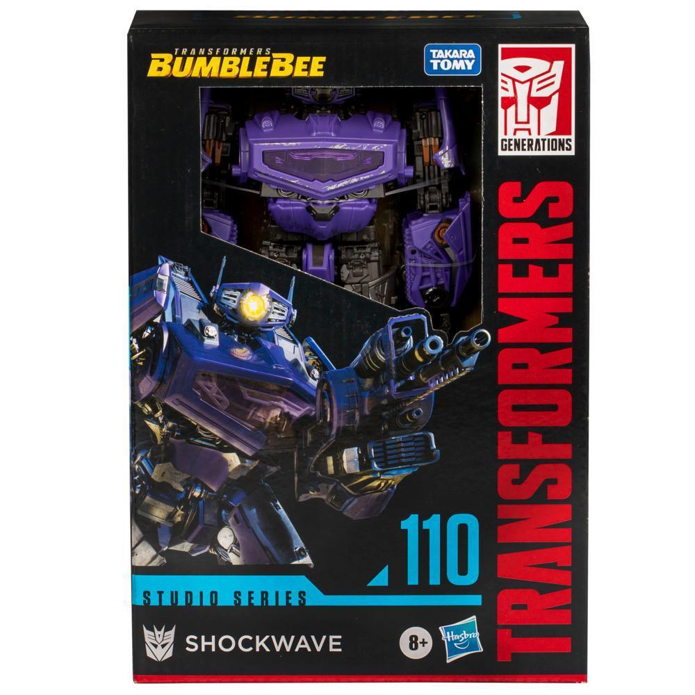 Transformers Studio Series Voyager Transformers: Bumblebee 110 Shockwave 6.5” Action Figure, 8+ product thumbnail 1