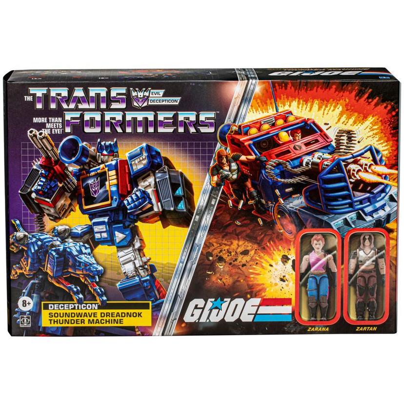 Transformers Collaborative G.I. Joe Soundwave Dreadnok Thunder Machine, Zartan & Zarana Toys product image 1