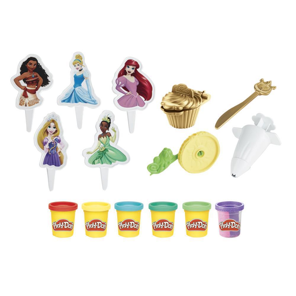 Play-Doh Disney Princess Cupcakes Playset Arts and Crafts Toy for Kids 3 Years and Up with 6 Cans product thumbnail 1