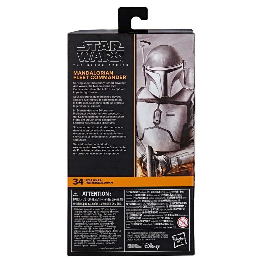 Star Wars The Black Series Mandalorian Fleet Commander Star Wars Action Figure (6”) product thumbnail 1