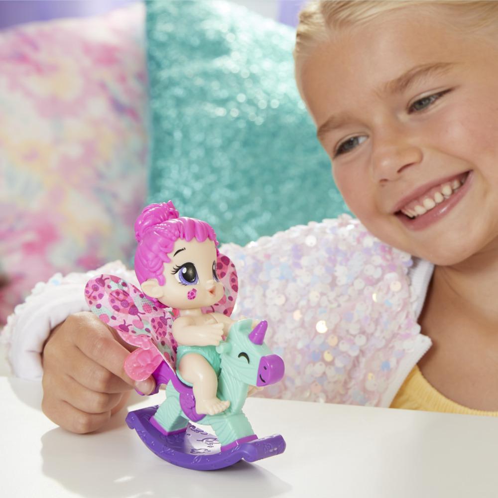 Baby Alive Glo Pixies Minis Doll, Berry Bug, Glow-In-The-Dark 3.75-Inch Pixie Toy with Surprise Friend, Kids 3 and Up product thumbnail 1