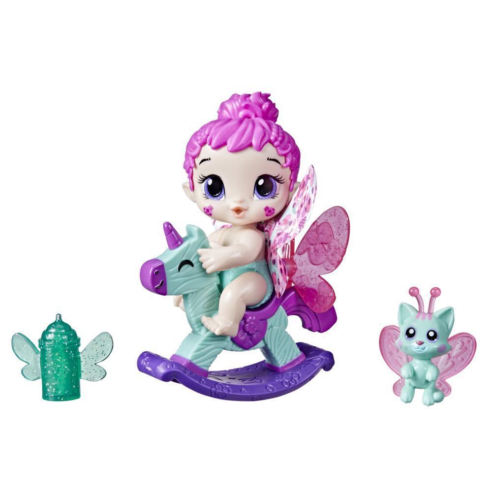 Baby Alive Glo Pixies Minis Doll, Berry Bug, Glow-In-The-Dark 3.75-Inch Pixie Toy with Surprise Friend, Kids 3 and Up product thumbnail 1