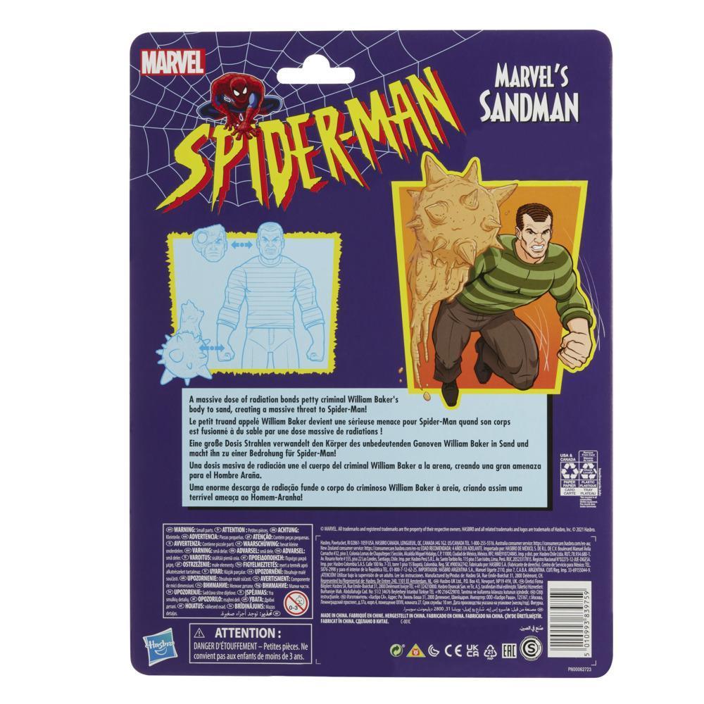 Hasbro Marvel Legends Series 6-inch Scale Action Figure Toy Marvel’s Sandman, Includes Premium Design, and 1 Accessory product thumbnail 1