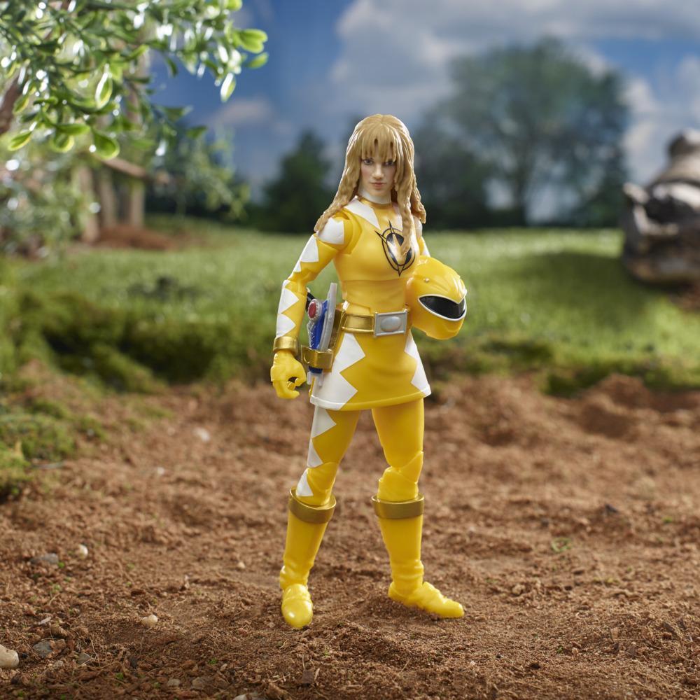 Power Rangers Lightning Collection Dino Thunder Yellow Ranger 6-Inch Premium Collectible Action Figure Toy, Accessories product thumbnail 1