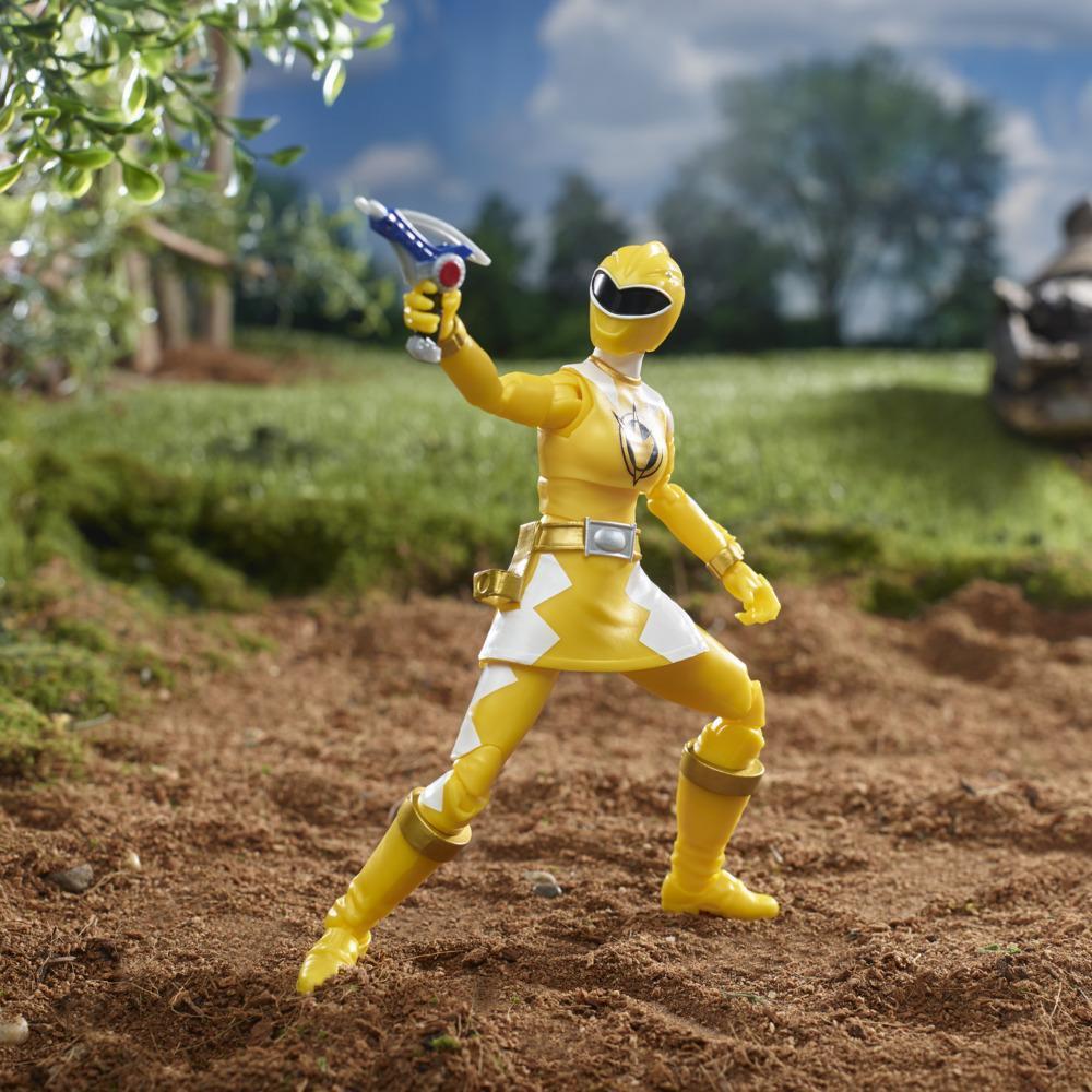 Power Rangers Lightning Collection Dino Thunder Yellow Ranger 6-Inch Premium Collectible Action Figure Toy, Accessories product thumbnail 1