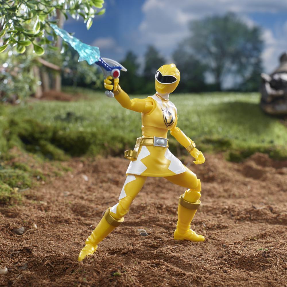 Power Rangers Lightning Collection Dino Thunder Yellow Ranger 6-Inch Premium Collectible Action Figure Toy, Accessories product thumbnail 1