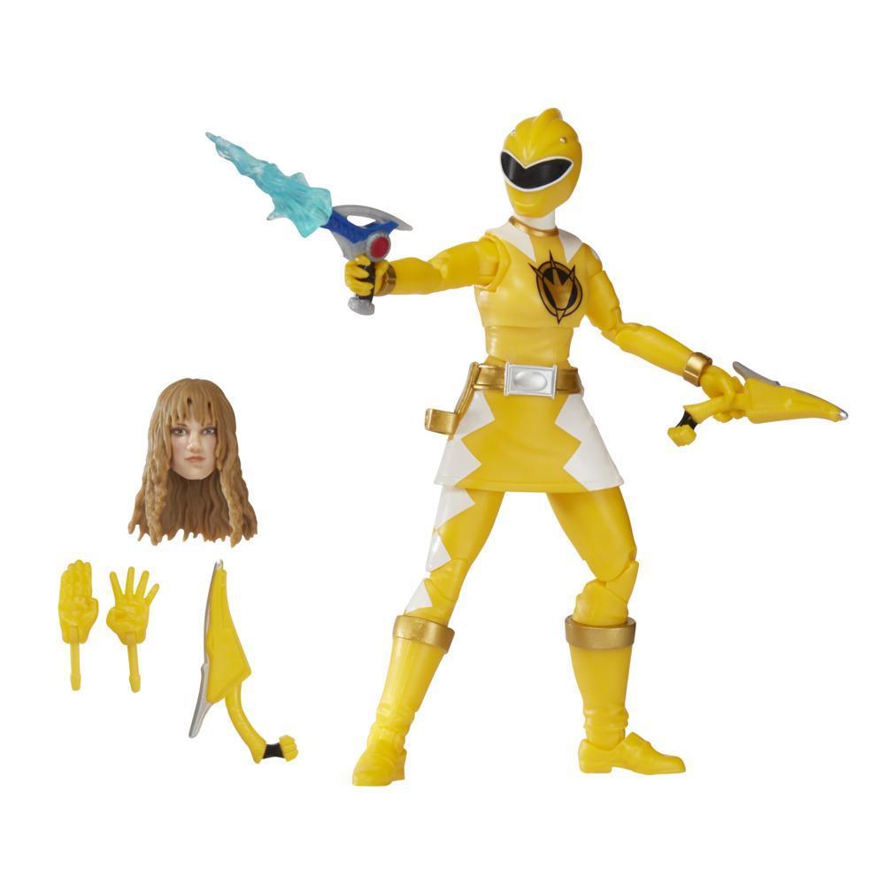 Power Rangers Lightning Collection Dino Thunder Yellow Ranger 6-Inch Premium Collectible Action Figure Toy, Accessories product thumbnail 1