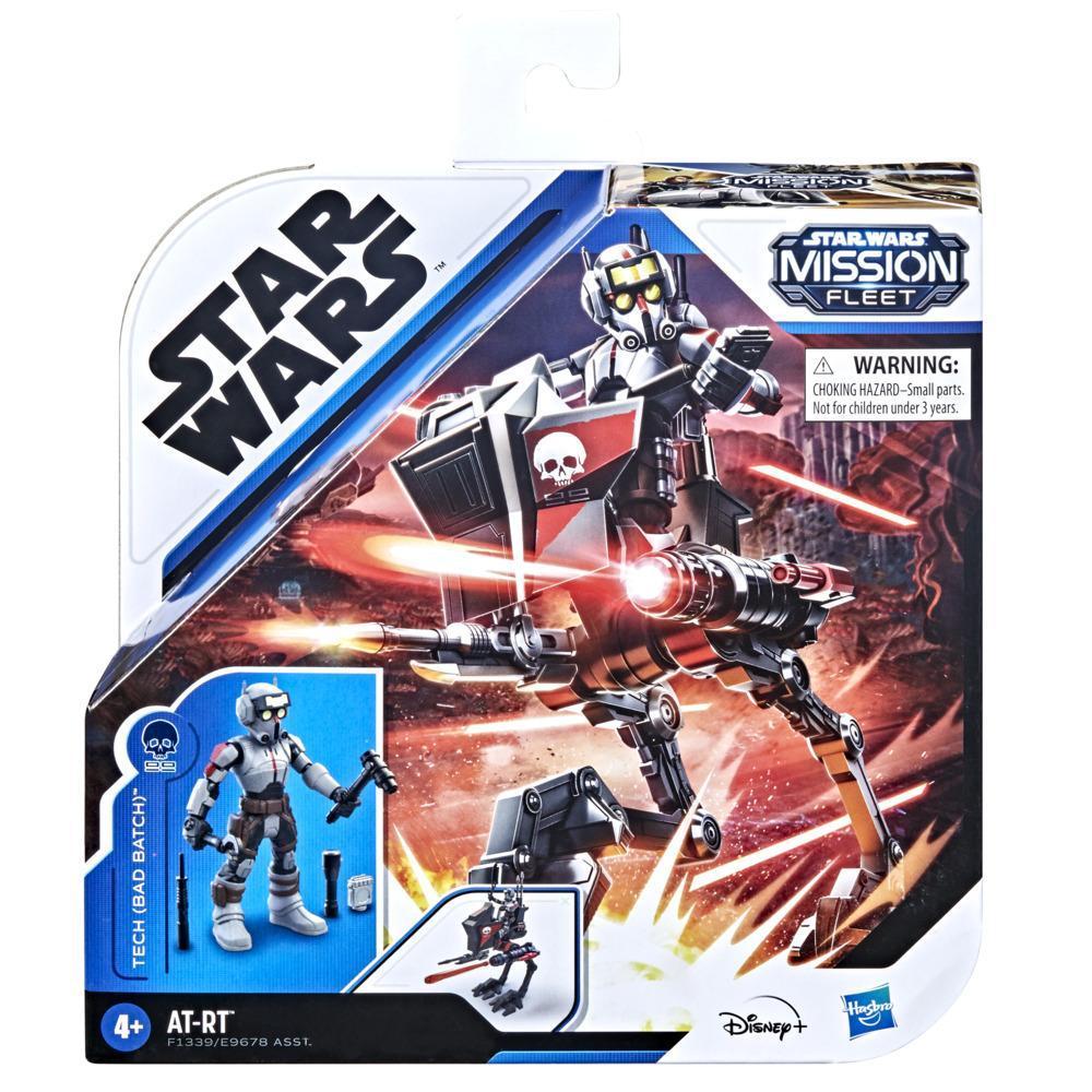 Star Wars Mission Fleet Expedition Class Tech (Bad Batch) AT-RT Ambush 2.5-Inch-Scale Figure and Vehicle, Ages 4 and Up product thumbnail 1