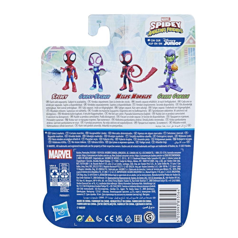 Marvel Spidey and His Amazing Friends Ghost-Spider Hero Figure, 4-Inch Scale Action Figure And 1 Accessory, For Kids Ages 3 And Up product thumbnail 1