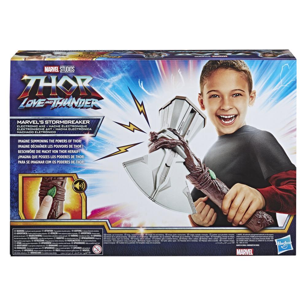 Marvel Studios’ Thor: Love and Thunder Marvel’s Stormbreaker Electronic Axe Roleplay Toy with SFX for Kids Ages 5 and Up product thumbnail 1