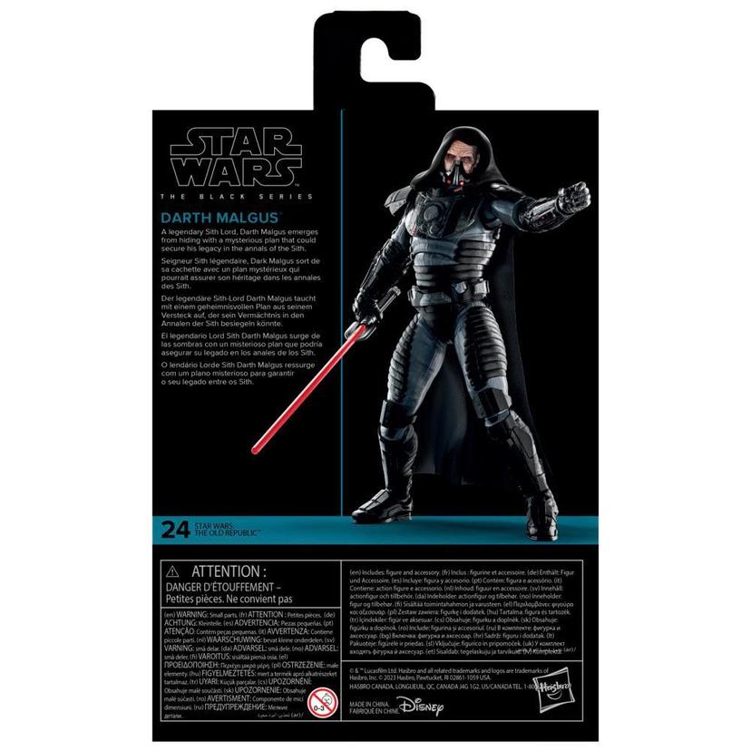 Star Wars The Black Series Darth Malgus Star Wars Action Figures (6”) product image 1