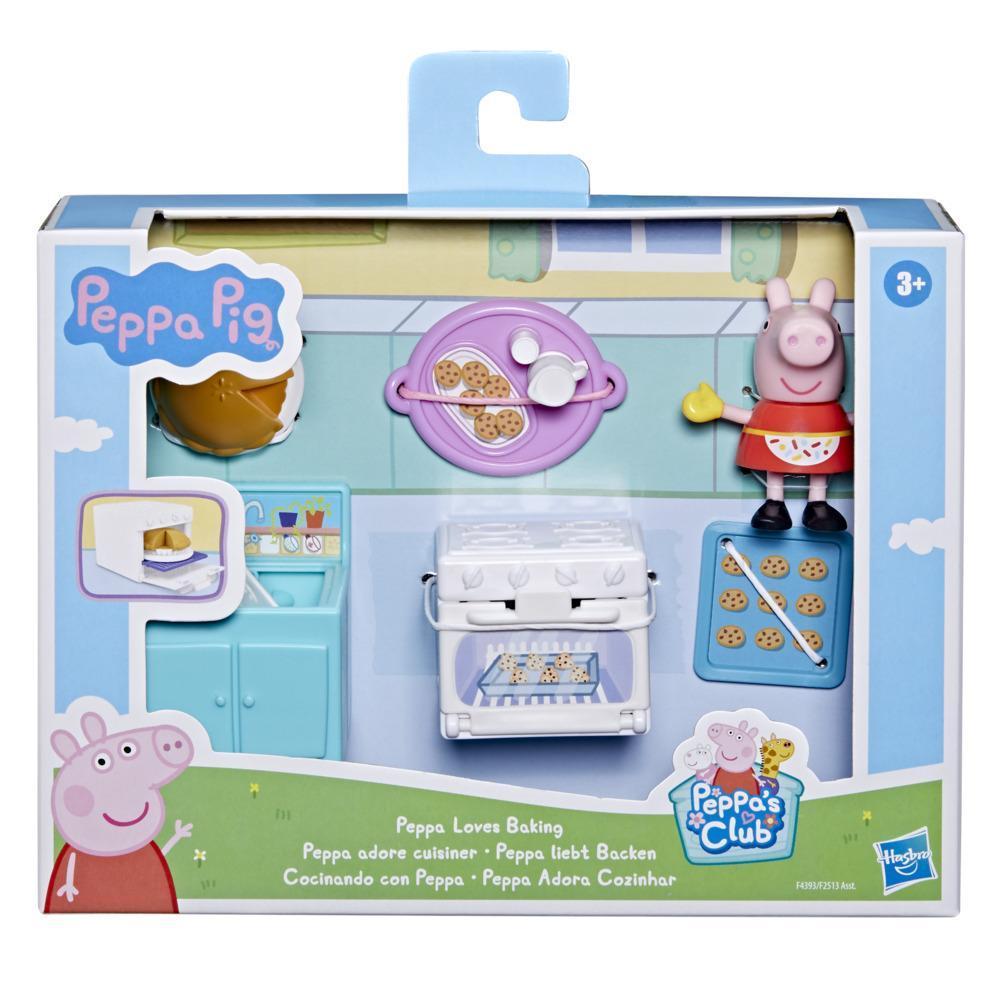 Peppa Pig Peppa’s Club Peppa Loves Baking Themed Preschool Toy, Includes 1 Figures and 5 Accessories, for Ages 3 and Up product thumbnail 1