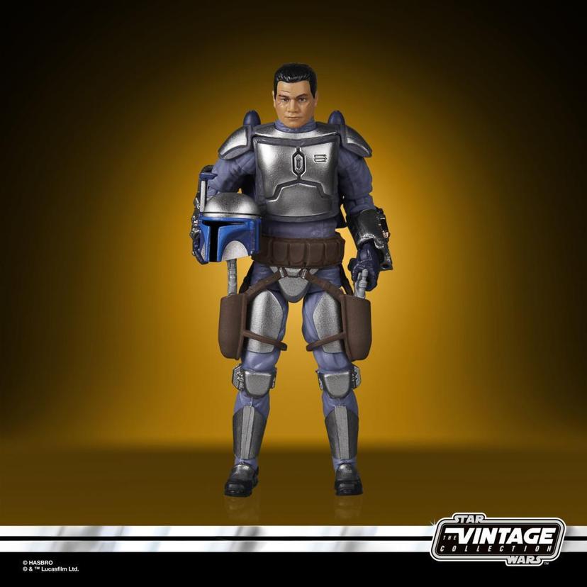 Star Wars The Vintage Collection Jango Fett, Star Wars: Attack of the Clones Deluxe Action Figure (3.75”) product image 1