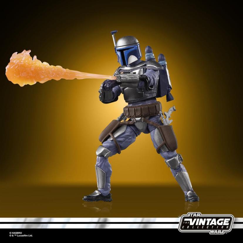 Star Wars The Vintage Collection Jango Fett, Star Wars: Attack of the Clones Deluxe Action Figure (3.75”) product image 1