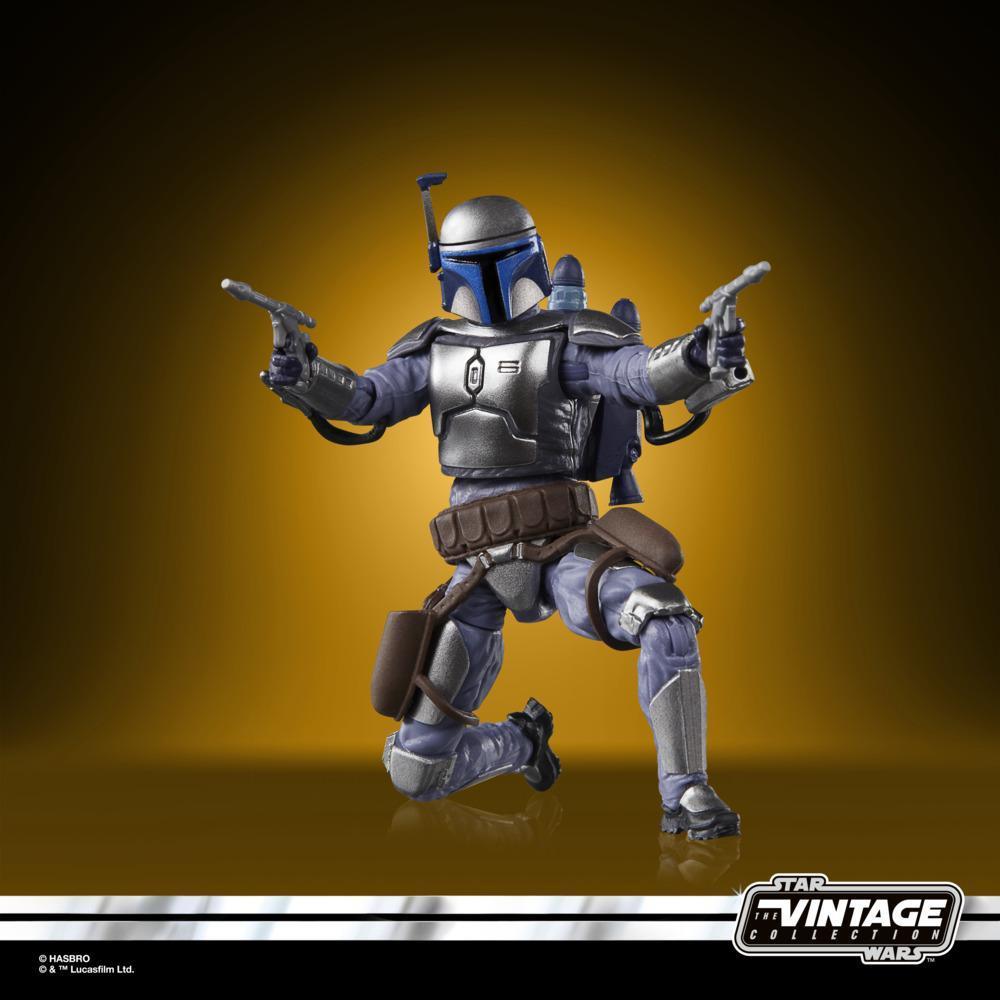 Star Wars The Vintage Collection Jango Fett, Star Wars: Attack of the Clones Deluxe Action Figure (3.75”) product thumbnail 1