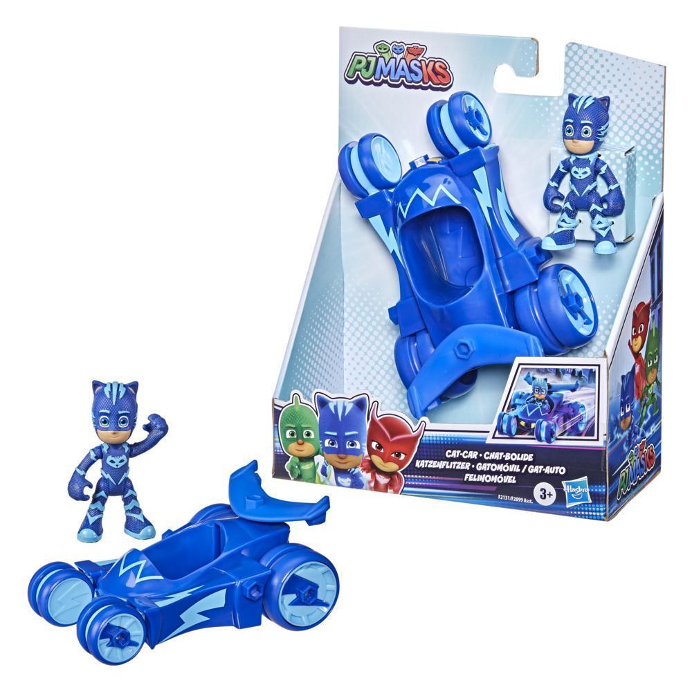 PJ Masks Cat-Car Preschool Toy, Hero Vehicle with Catboy Action Figure for Kids Ages 3 and Up product thumbnail 1