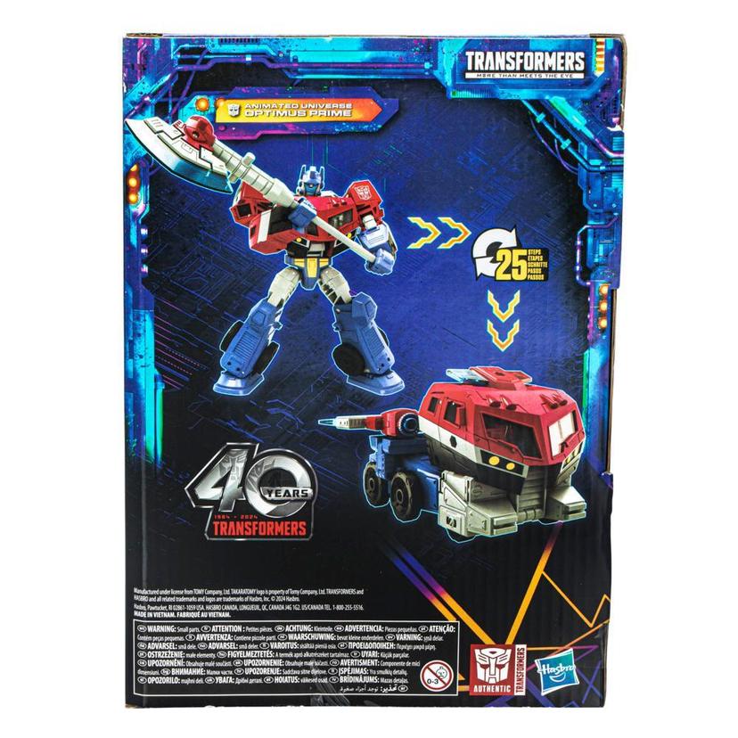 Transformers Legacy United Voyager Animated Universe Optimus Prime 7” Action Figure, 8+ product image 1