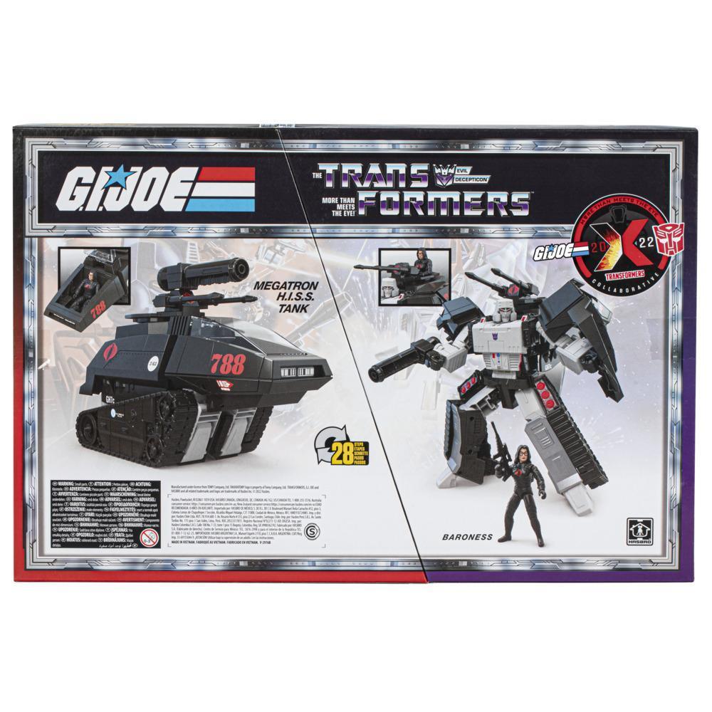 Transformers Generations -- Transformers Collaborative: G.I. Joe Mash-Up, Megatron H.I.S.S. Tank & Baroness, Age 8 and Up product thumbnail 1