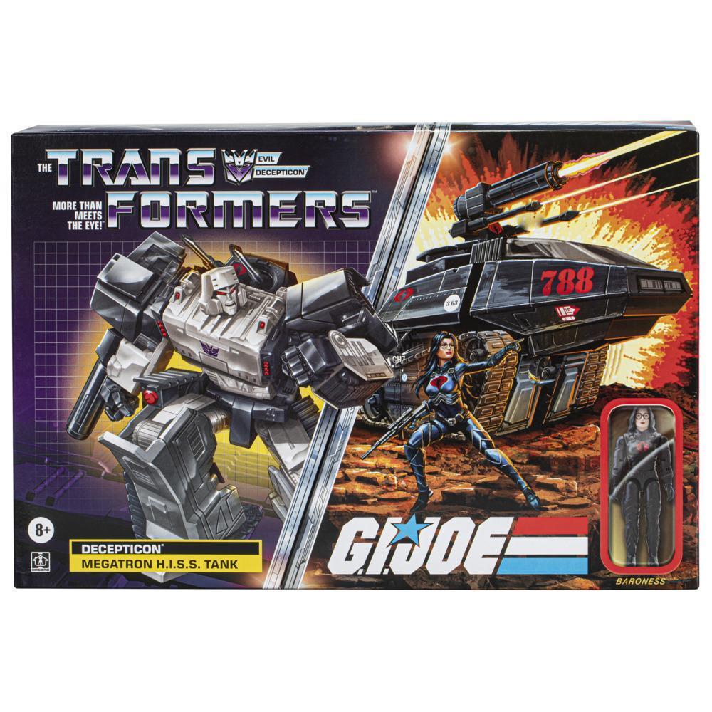 Transformers Generations -- Transformers Collaborative: G.I. Joe Mash-Up, Megatron H.I.S.S. Tank & Baroness, Age 8 and Up product thumbnail 1
