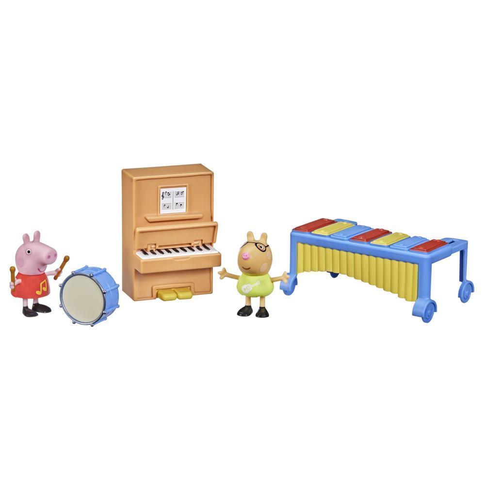 Peppa Pig Peppa's Adventures Peppa's Making Music Fun Preschool Toy, with 2 Figures and 3 Accessories, Ages 3 and Up product thumbnail 1