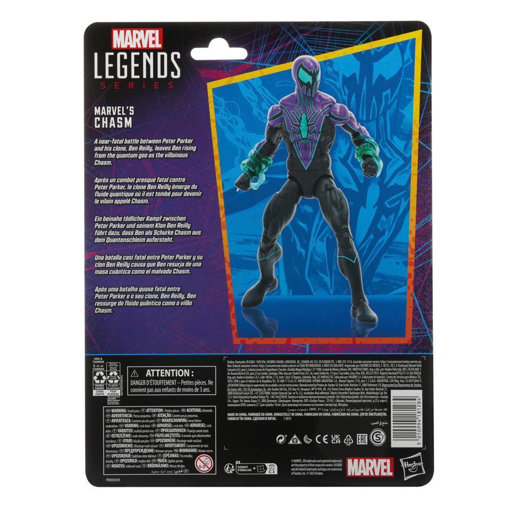 Hasbro Marvel Legends Series Marvel's Chasm, Spider-Man Legends, 6 Inch Action Figures product thumbnail 1