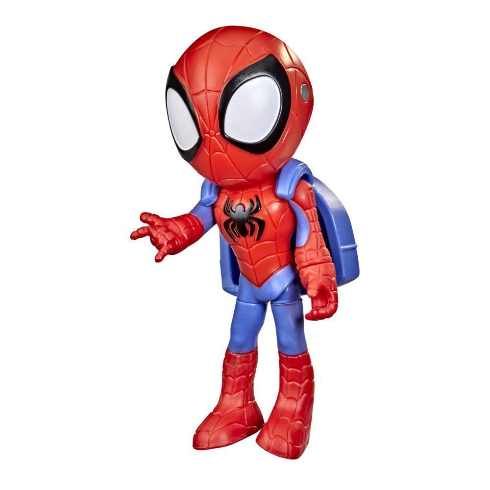 Marvel Spidey and His Amazing Friends Hero Reveal Figure 2-Pack, Mask Flip Feature, Spidey and Trace-E, Ages 3 And Up product thumbnail 1