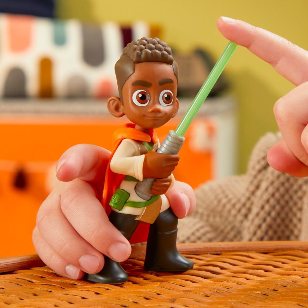 Star Wars Pop-Up Lightsaber Duel Kai & Taborr Action Figures, Star Wars Preschool Toys (4") product thumbnail 1