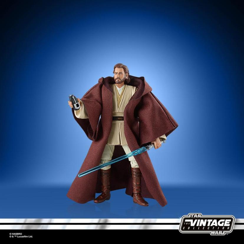 Star Wars The Vintage Collection Obi-Wan Kenobi Toy VC31, 3.75-Inch-Scale Star Wars: Attack of the Clones Action Figure product image 1