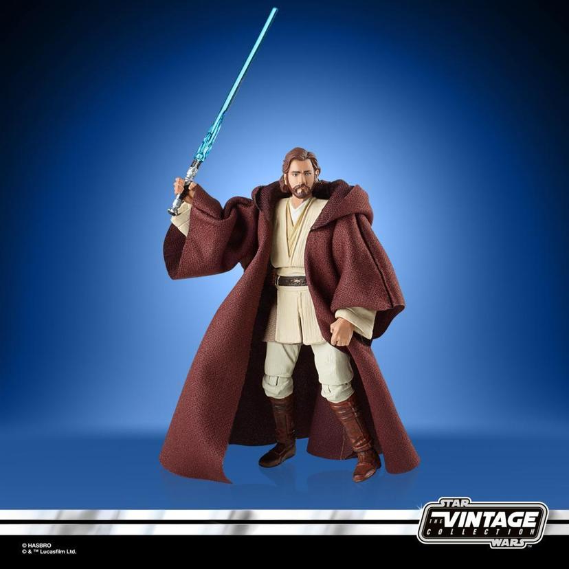 Star Wars The Vintage Collection Obi-Wan Kenobi Toy VC31, 3.75-Inch-Scale Star Wars: Attack of the Clones Action Figure product image 1