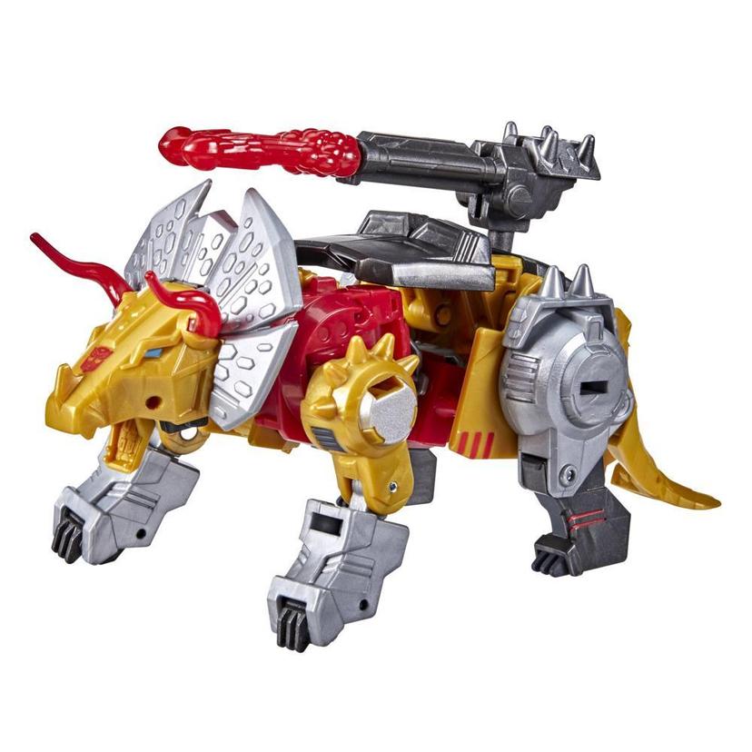 Transformers Bumblebee Cyberverse Adventures Toys Deluxe Dinobot Slug Figure, Blaster Fire Fury Action Attack, 5-inch product image 1
