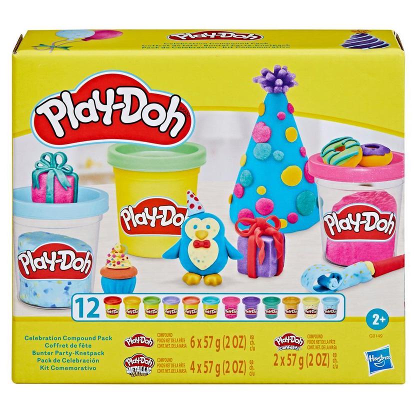 Play-Doh 12 Pack Assorted Celebration Compound Arts and Crafts Toys product image 1