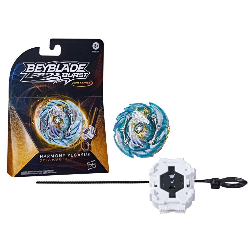 Beyblade Burst Pro Series Harmony Pegasus Spinning Top Starter Pack -- Battling Game Top with Launcher Toy product thumbnail 1