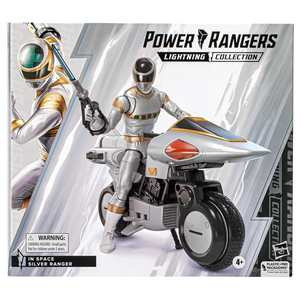 Power Rangers Lightning Collection In Space Silver Ranger 6-Inch Action Figure Collectible product thumbnail 1