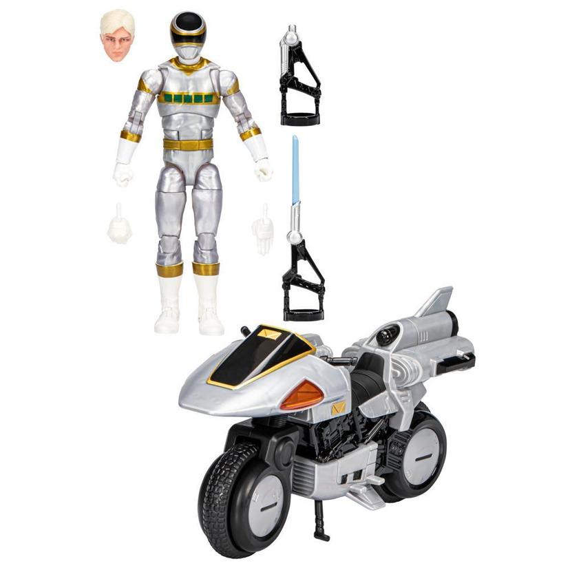 Power Rangers Lightning Collection In Space Silver Ranger 6-Inch Action Figure Collectible product image 1