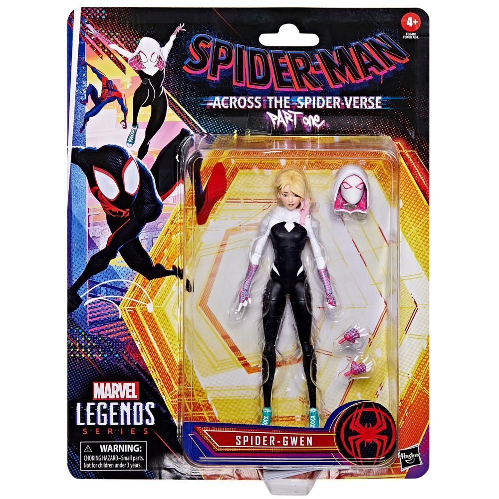 Marvel Legends Series Spider-Man: Across the Spider-Verse (Part One) Spider-Gwen 6-inch Action Figure, 4 Accessories product thumbnail 1