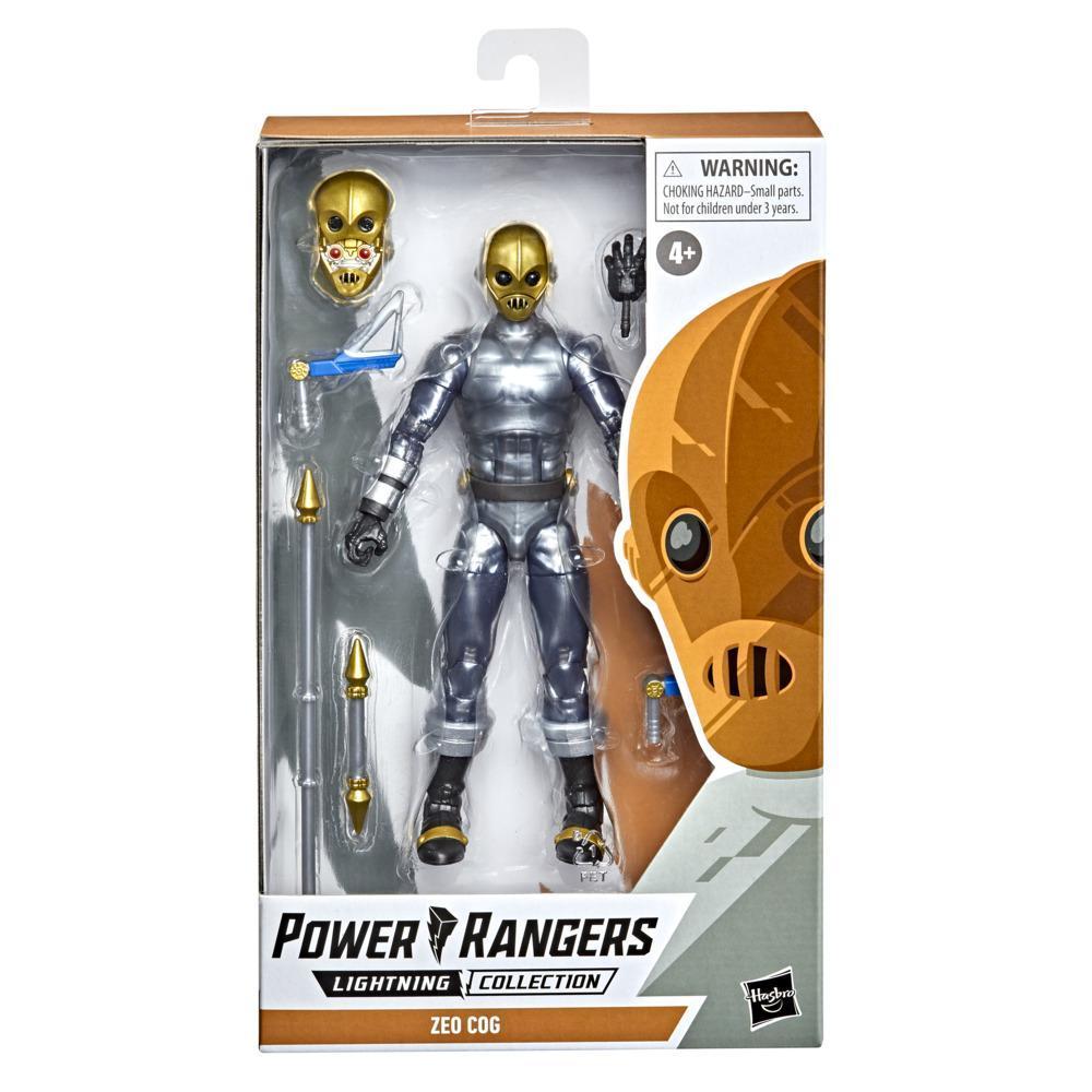 Power Rangers Lightning Collection Zeo Cog 6-Inch Premium Collectible Action Figure Toy Power Pop Art Packaging Variant product thumbnail 1