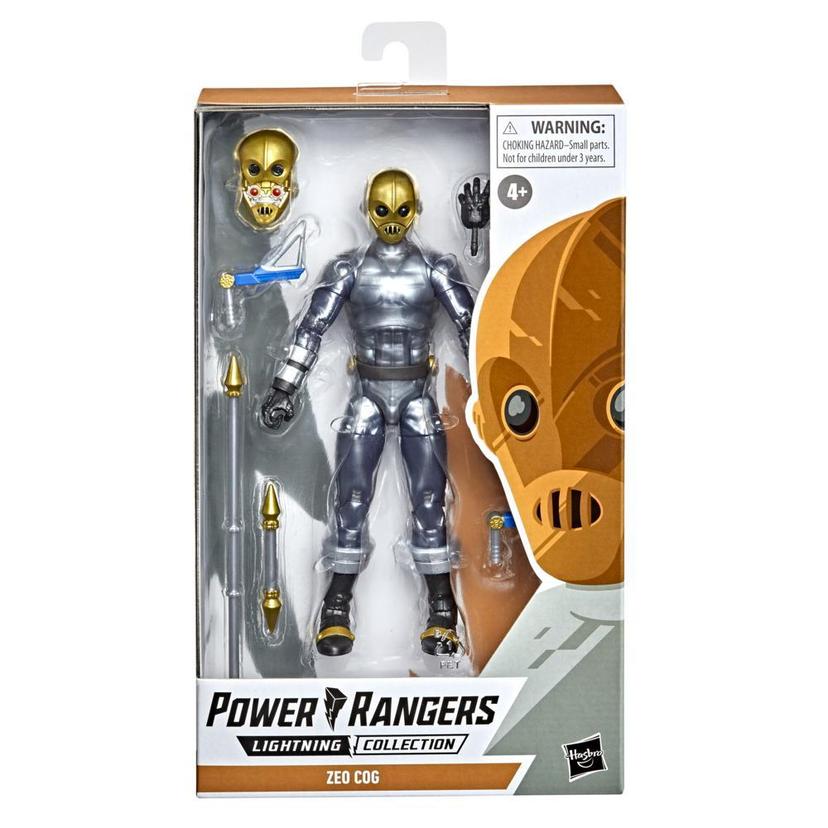 Power Rangers Lightning Collection Zeo Cog 6-Inch Premium Collectible Action Figure Toy Power Pop Art Packaging Variant product image 1