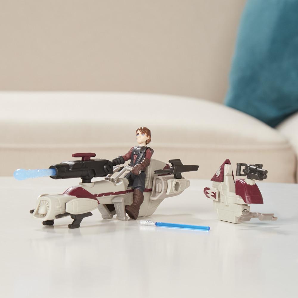 Star Wars Mission Fleet Expedition Class Anakin Skywalker BARC Speeder Strike 2.5-Inch-Scale Figure and Vehicle Set product thumbnail 1