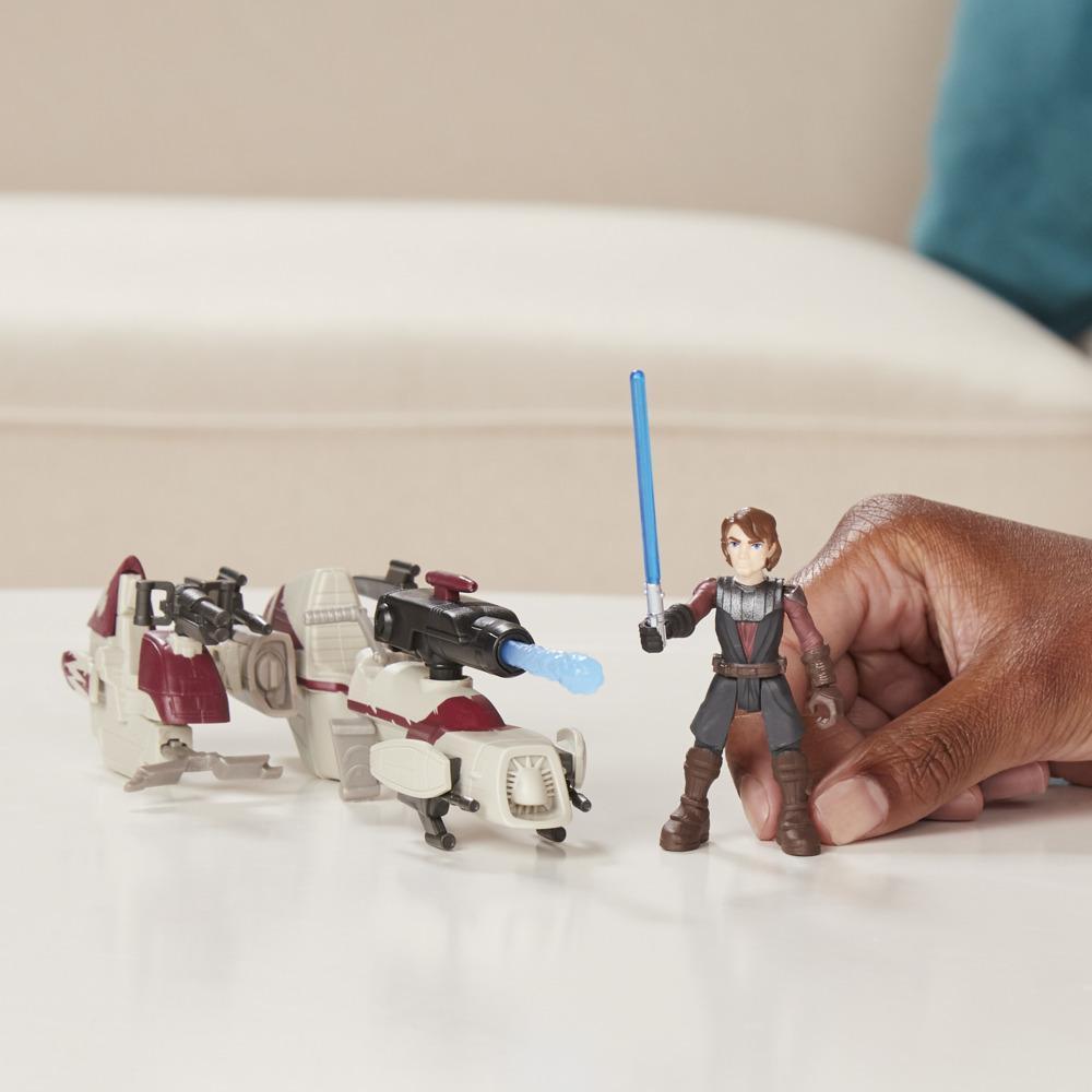 Star Wars Mission Fleet Expedition Class Anakin Skywalker BARC Speeder Strike 2.5-Inch-Scale Figure and Vehicle Set product thumbnail 1