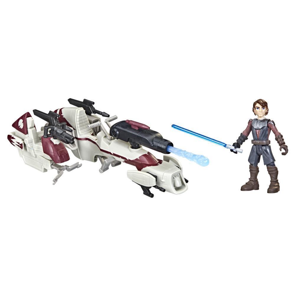 Star Wars Mission Fleet Expedition Class Anakin Skywalker BARC Speeder Strike 2.5-Inch-Scale Figure and Vehicle Set product thumbnail 1