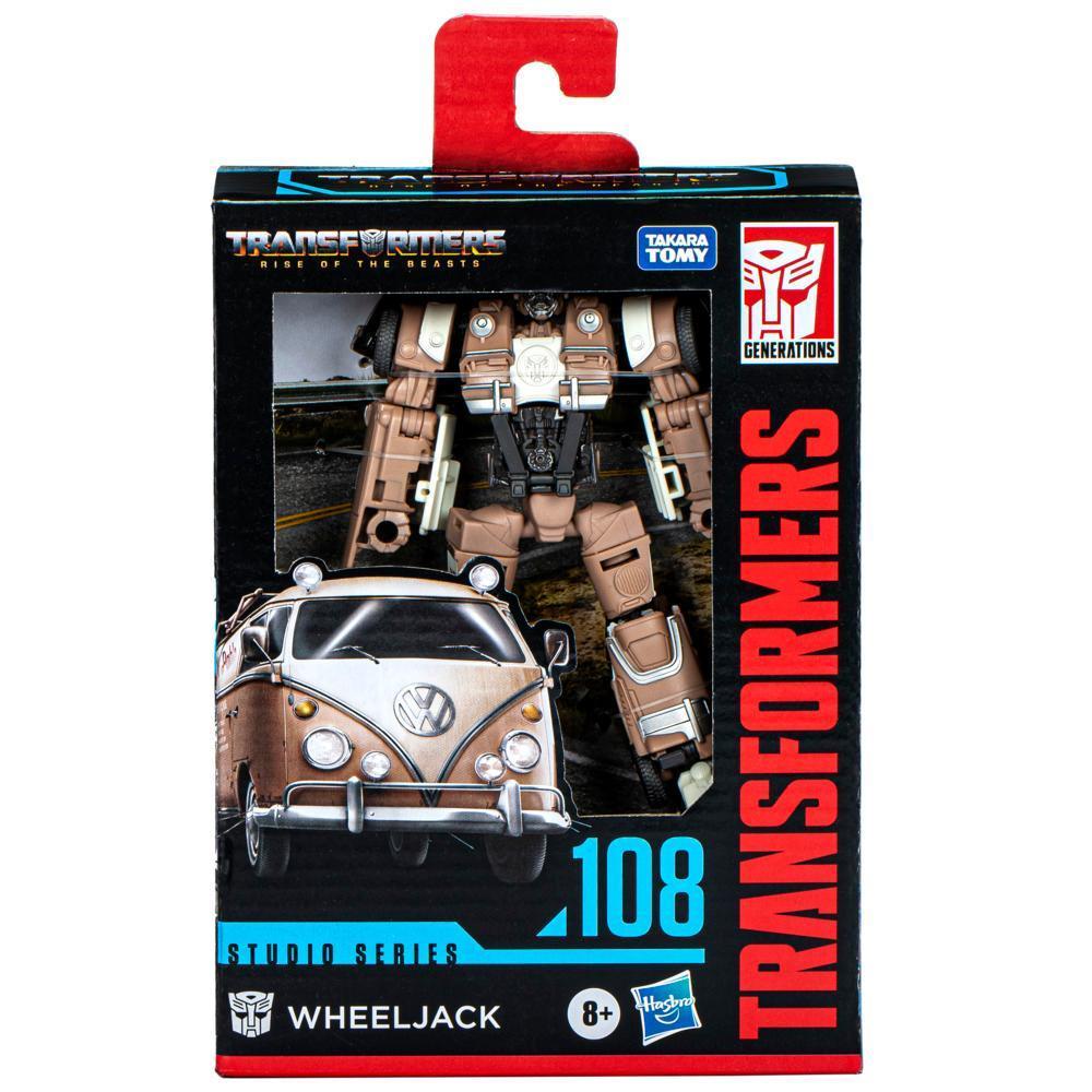 Transformers Studio Series Deluxe Transformers: Rise of the Beasts 108 Wheeljack 4.5” Action Figure, 8+ product thumbnail 1