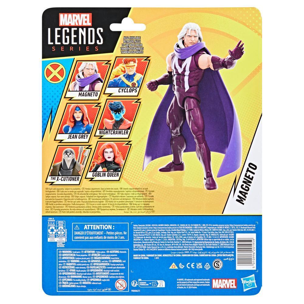 Marvel Legends Series Magneto, X-Men ‘97 Action Figure (6”) product thumbnail 1